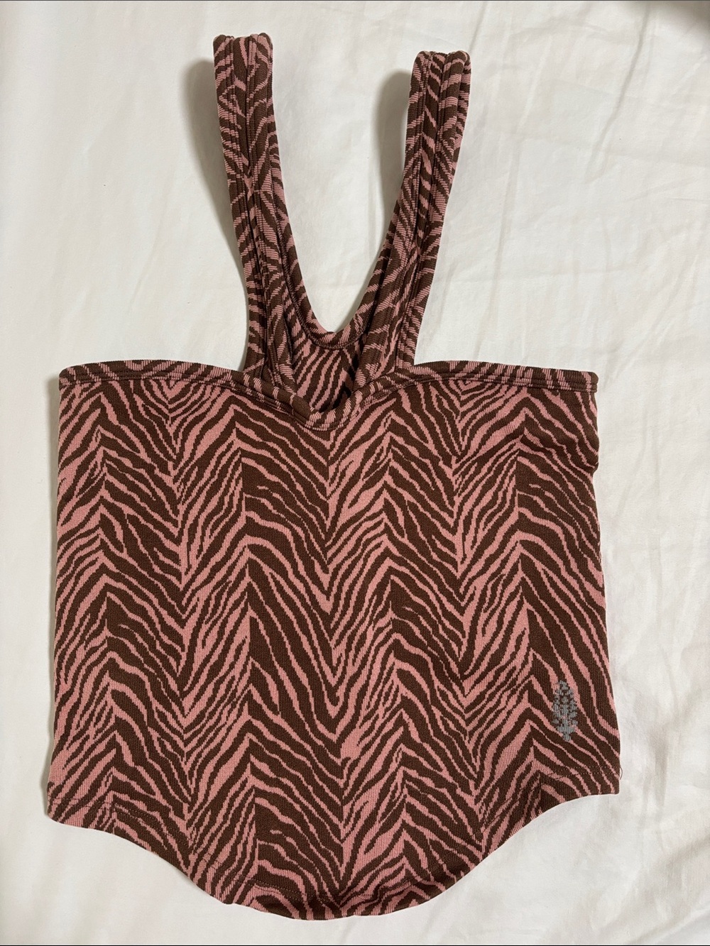 FP Movement by Free People Flutter Kick Tank - Women’s Desert Zebra Tank Top